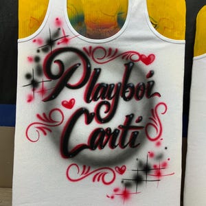 Playboi Carti Tank - Etsy