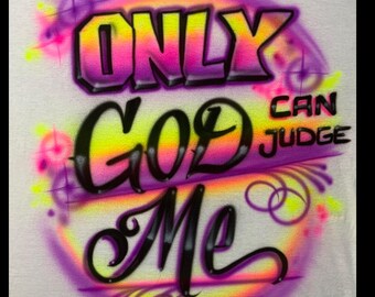 Airbrush-shirt - custom airbrush-spuitverfshirt - kinderen - volwassenen - feest - vakantie - cadeau