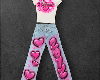 Tenue aérographe - tenue personnalisée - tenue aérographe personnalisée - livraison rapide