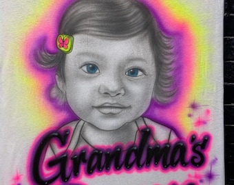 Custom Airbrush Portrait  Design