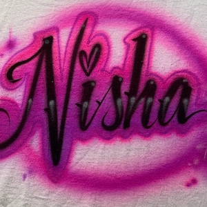 Custom Airbrush T-Shirt - Personalized Design
