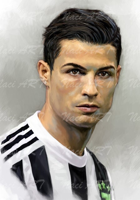 Ronaldo drawing - Etsy 日本