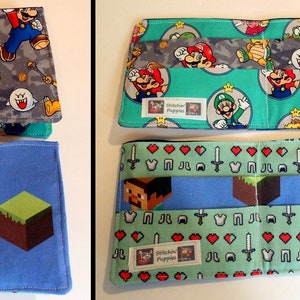 Serie SciFi Billfold, Cartera, Cartera de hombre, Cartera de tela, Billetera Nerd, Cartera Geek
