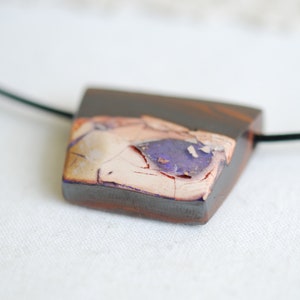 Boulder Opal necklace pendant/unisex opal pendant/men&#39;s pendant/fathers day gift/mothers day gift/anniversary gift/birthday gift/unique opal
