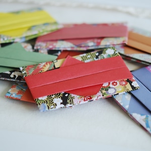 Origami mini gift wrapping pouch/Origami wrapping/Origami mini envelope/Origami jewelry gift case/Origami container/Unique origami pouch