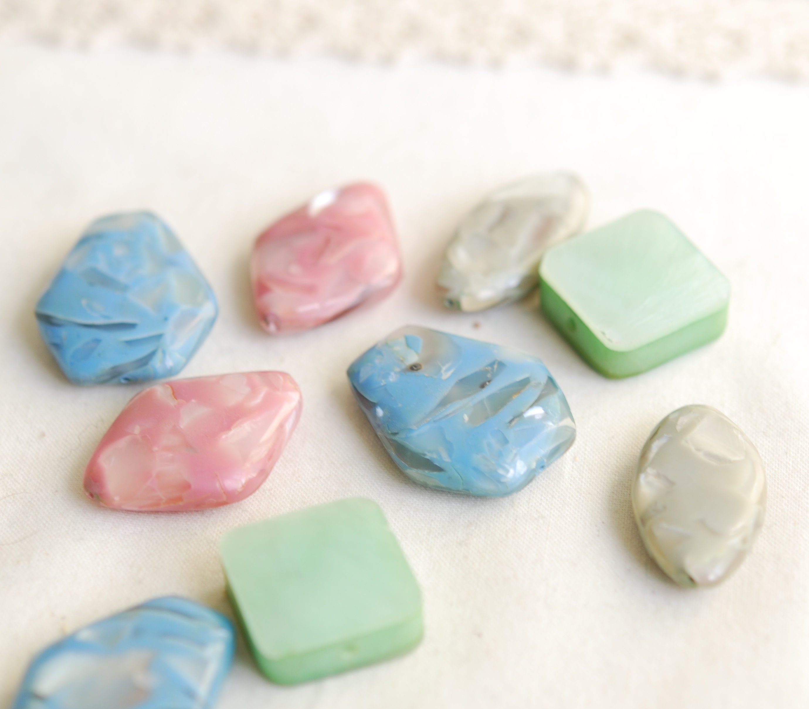 Shell Mosaic Beads/sea Shell Beads/seashell Beads/natural Shell Beads ...