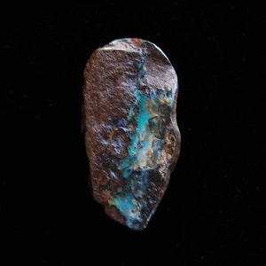 Boulder Opal necklace/opal pendant/unisex opal necklace/gift for husband/men&#39;s necklace/mothers day gift/one of a kind gift/gift for her him