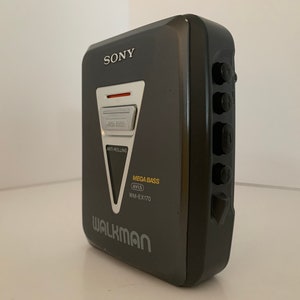 SONY WALKMAN portable CASSETTE player - restored - new belt