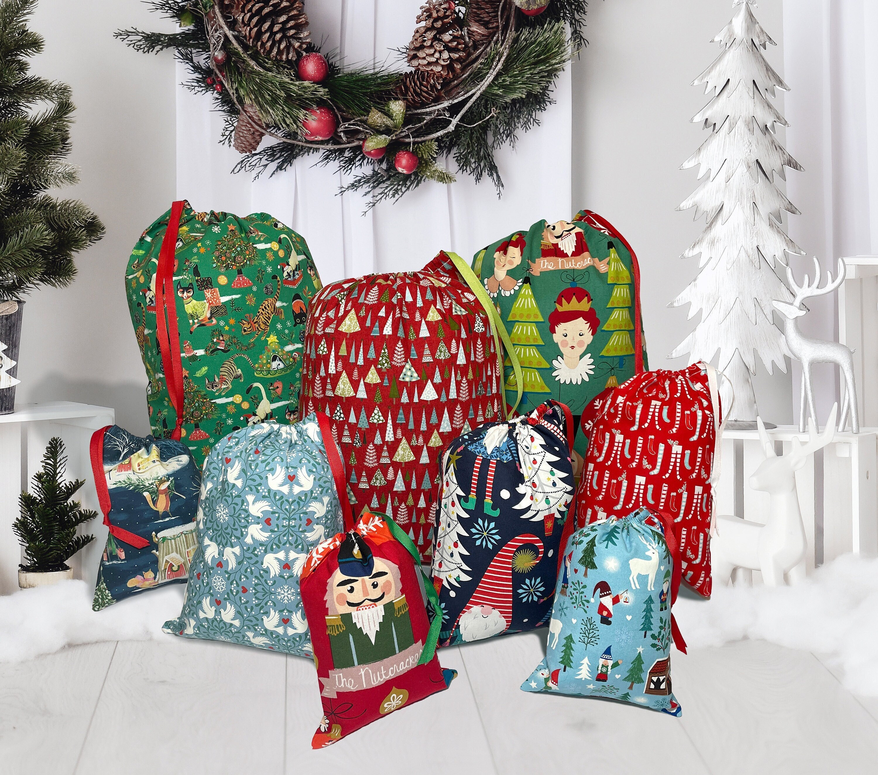 Big xmas gift bags sale