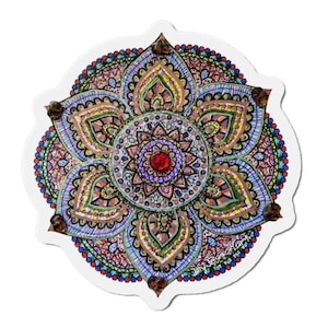 Unity Mandala 1 Magnet by Jilly Jesson