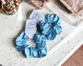 Wedding Favour Hen do Bridesmaid Proposal Scrunchies Wedding Bridal Hair accessories Maid of honour gift Team Bride Hen Party Favours