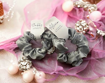 Hen do Bridesmaid Proposal Scrunchies Wedding Bridal Hair accessories Maid of honour gift Team Bride Hen Party Favour Wedding event