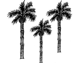 Palm Tree Notecards