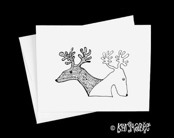 Reindeer Notecards