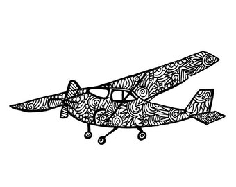 Cessna Airplane Notecard