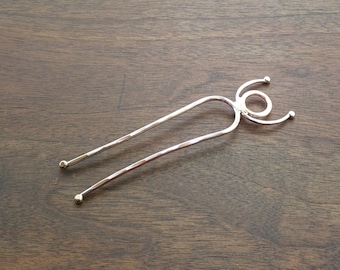 Mix Metal Hair stick or Fork