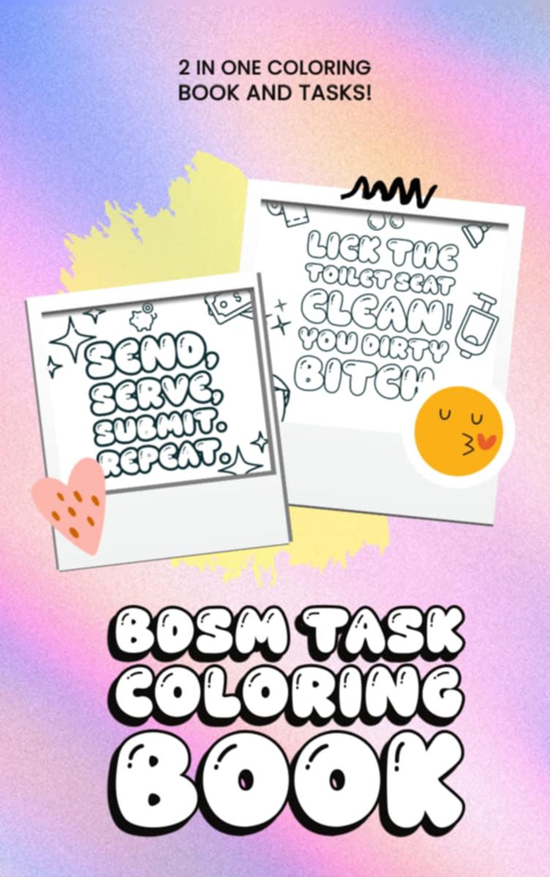 15 Page Digital Task Colouring Book - Etsy