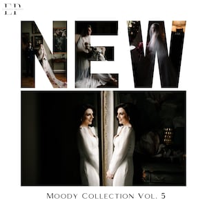 Natural Moody Wedding Lightroom Presets for Photographers - Best Muted Film Dramatic Dark Portrait and Warm Earthy Tones - Desktop & Mobile
