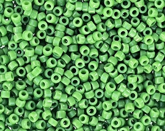 Toho Seed Bead 15/0 Opaque Mint Green TR-15-47