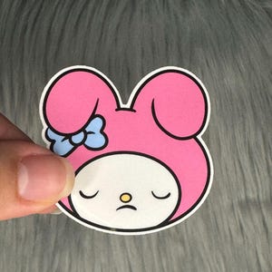 My Melody inspired Vinyl Sticker.