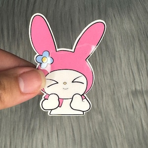 My Melody Inspired Vinyl Sticker.