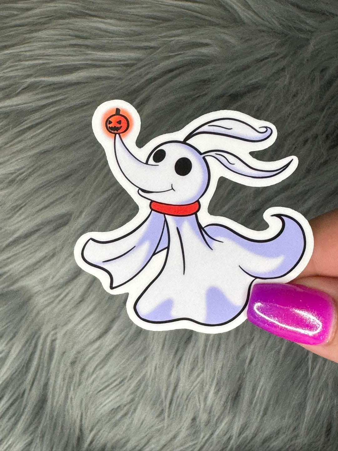 Zero Nbc Zero the Dog From Nightmare Before Christmas Sticker. - Etsy