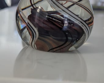 Beautiful paperweight created and signed by Nancy Freeman.