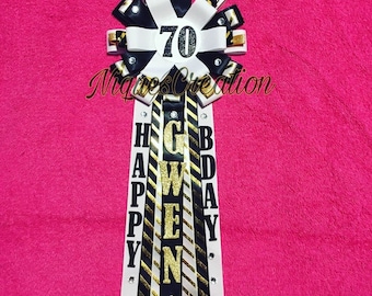 70th Theme Bday Pin