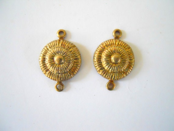 Pair Brass Connectors