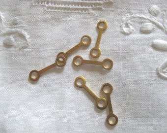 Vintage Brass Industrial Connectors