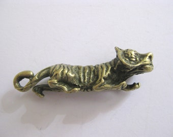 Brass Tiger Pendant