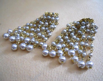 Vintage Pearl Tassels