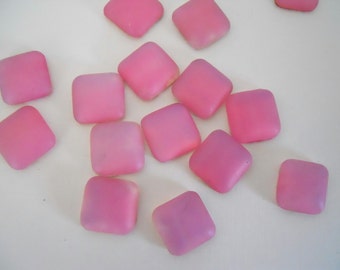 Vintage Antique Pink Flat Back Glass Stones