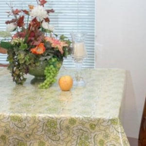 Laminated Tablecloth Traditional choose your size and your print laminated cotton BPA & PVC Free image 5