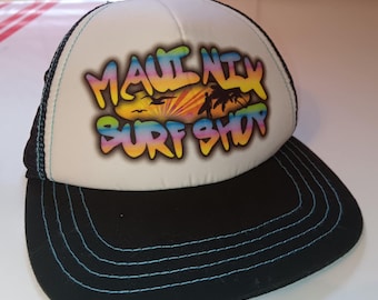 Vintage Maui Nix Surf Shop Trucker Hat