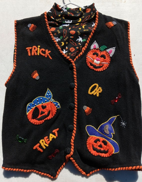 Vintage Halloween Sweater , Victoria Jones , Victo