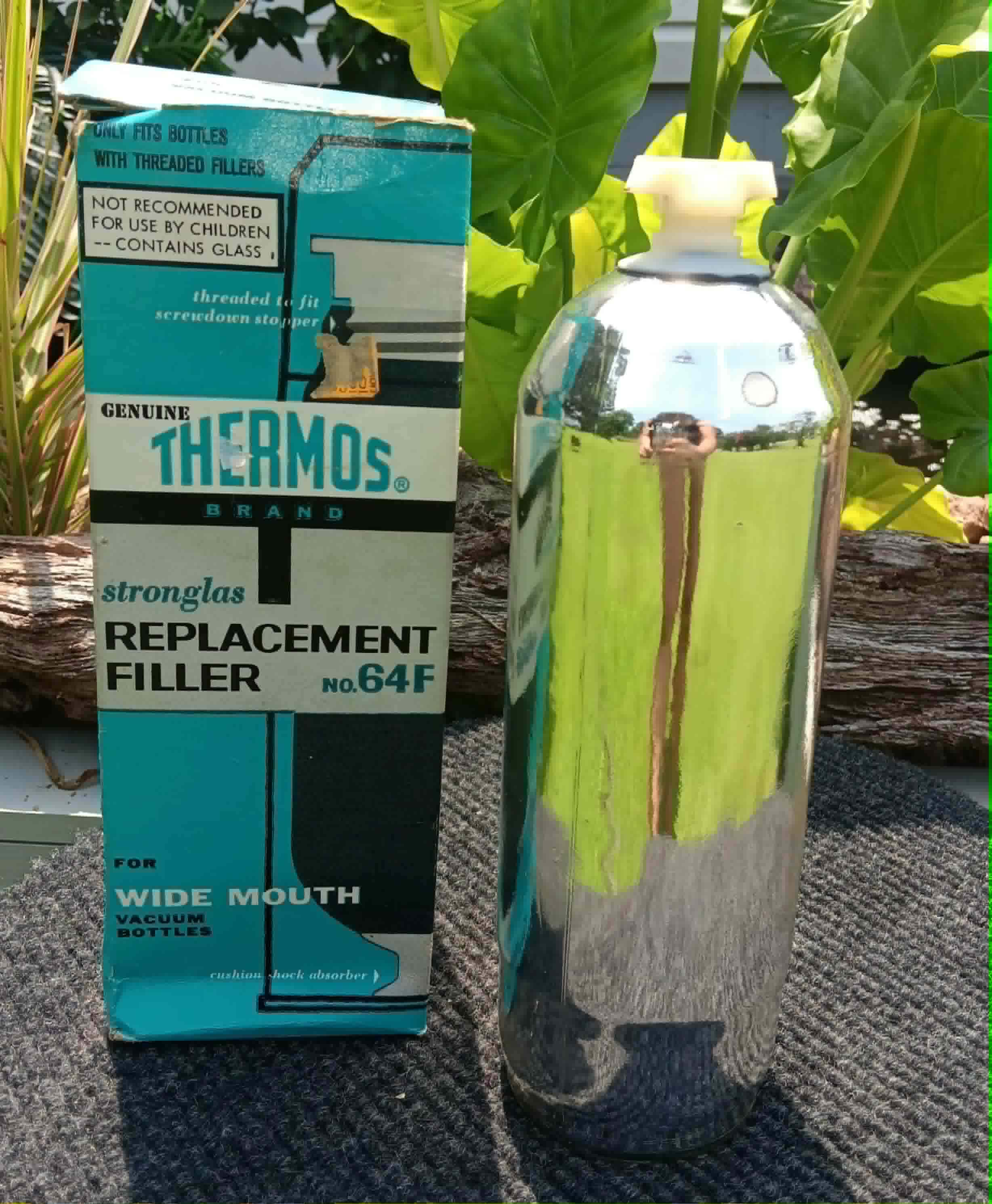 Thermos With Glass