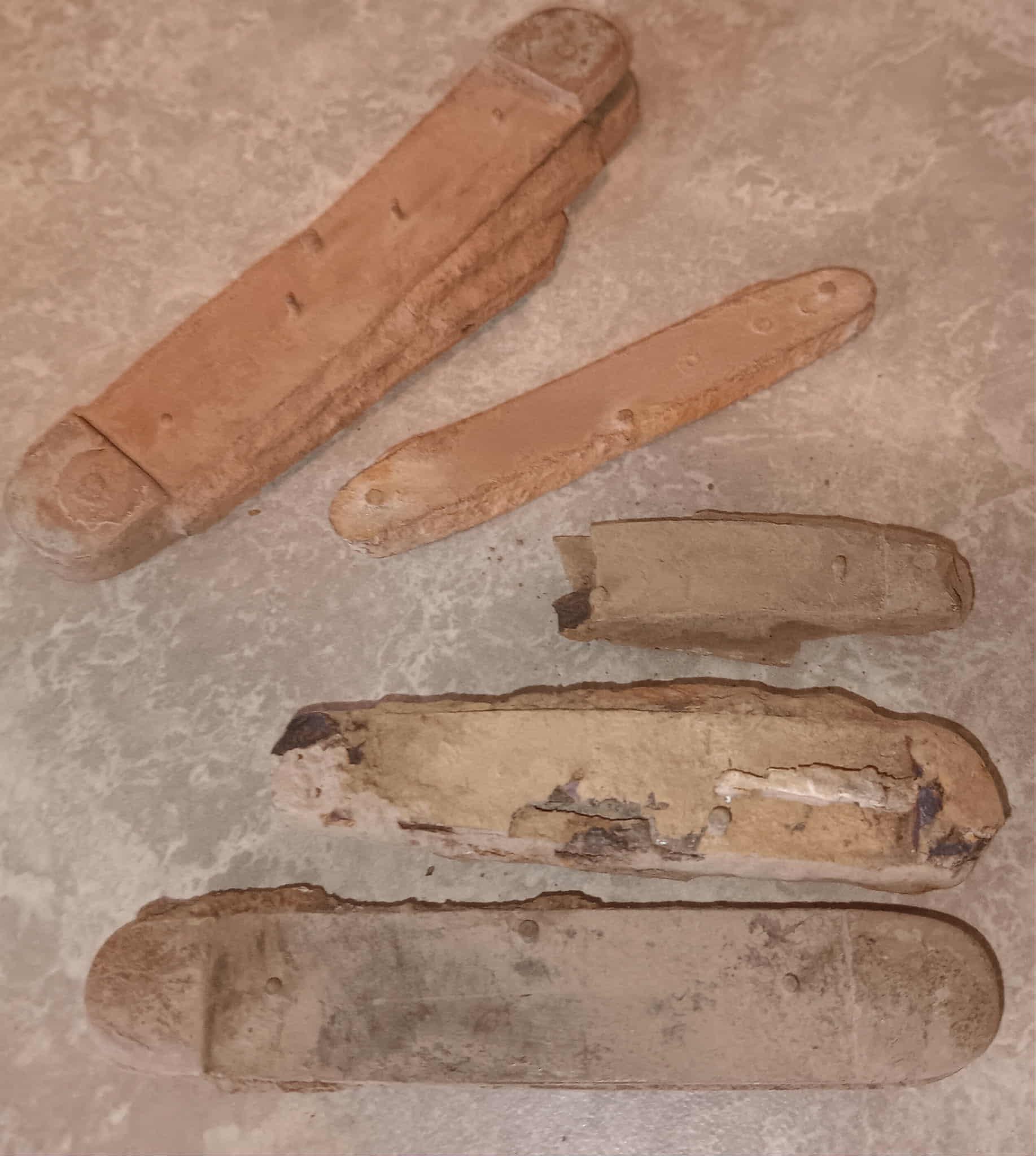 Dug Civil War Pocket Knife Relics: Southern Soldier Artifacts