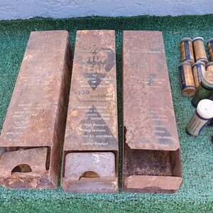 Vintage Stop Leak Radiator Sealant Display: Rusty Automotive