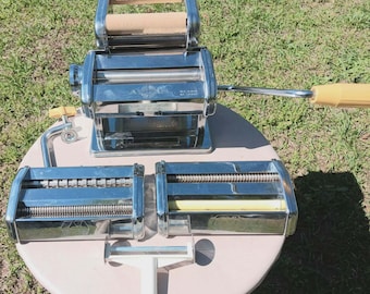 Vintage Chrome Pasta Maker ' Noodle Machine, Italian & Asian Cuisine