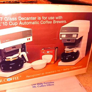 Mr. Coffee 10-Cup Glass Decanter with Lid