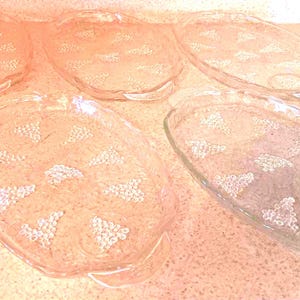 Snack Serving Plate by Anchor Hocking Glass Serving Tray Set of Glass Serving Plates with Grapes on Anchor Hocking Serving Plates
