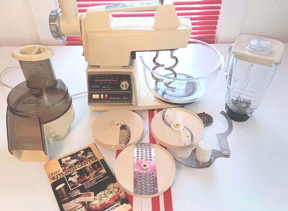 Vintage Oster Regency Kitchen Center ' Vintage Oster Mixer-food