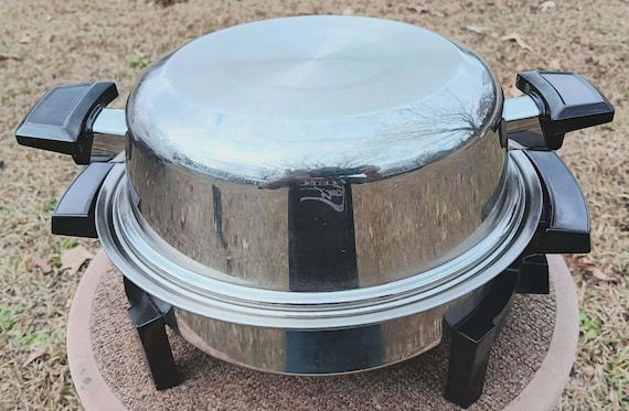 Vintage Stainless Steel Electric Skillet, Liquid Core Fryer - Etsy
