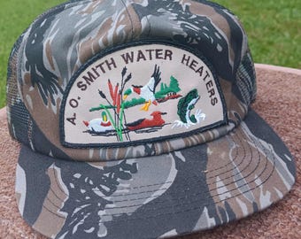 Vintage Case International Harvester Hat Trucker Hat snapback Camo Tractor Hat International Harvester Strapback Trucker Hat Multi One Size  main image 3