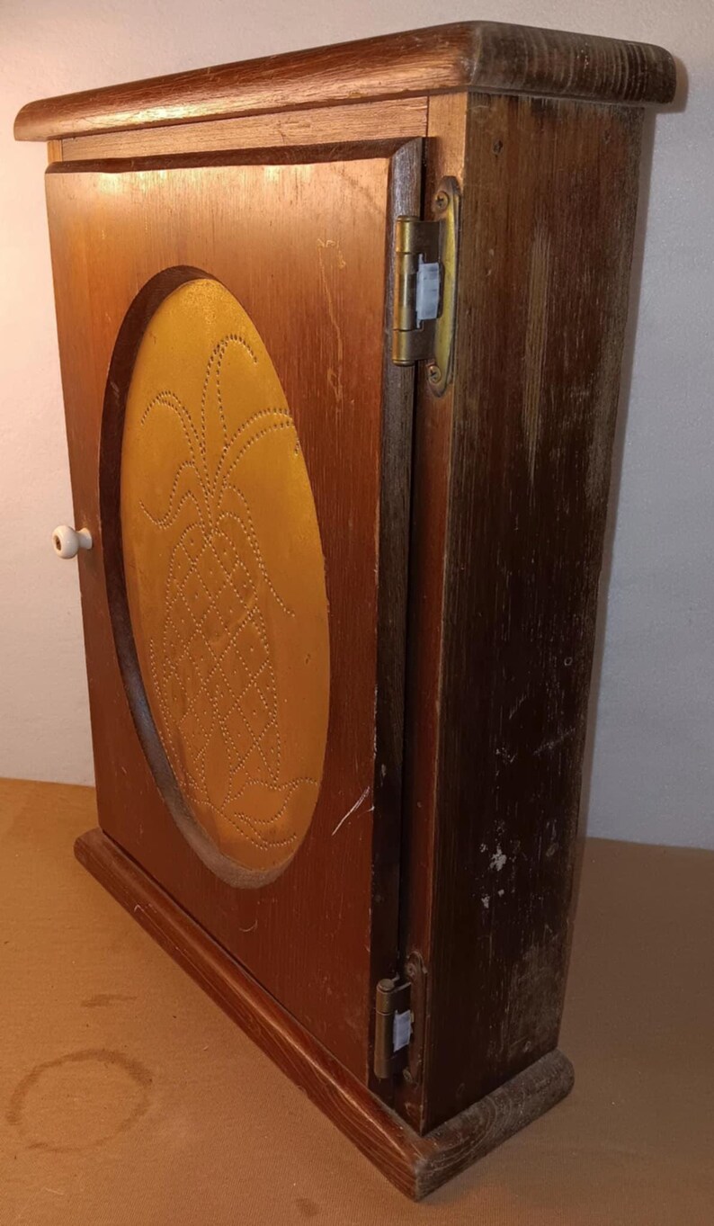 Vintage Wooden Wall Cabinet With Shelf - Antique Wood Wall Cabinet With ...