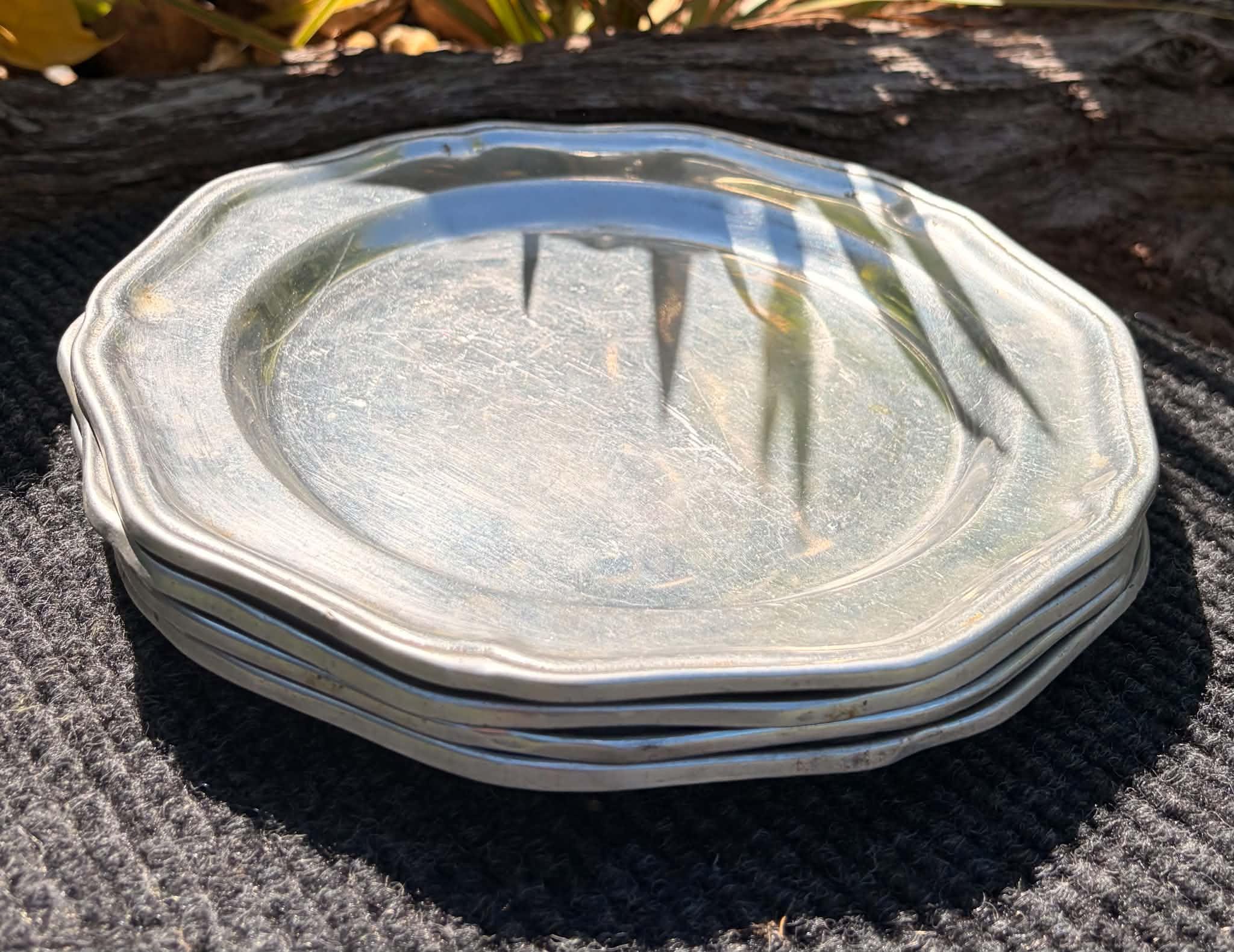 Wilton Columbia Pewter Plate - Etsy