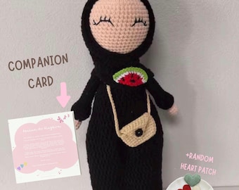 Handmade Crochet Hijab Doll | Amigurumi Muslim Companion | Muslim Gift Idea