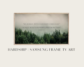 Islamic Samsung Frame TV Art | Quran Verse, Forest Scene (Digital Download)
