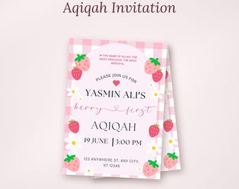 Aqeeqah Invites